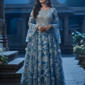 moonlight-blue-printed-salwar-suit-for-women-elegant-festive-wear